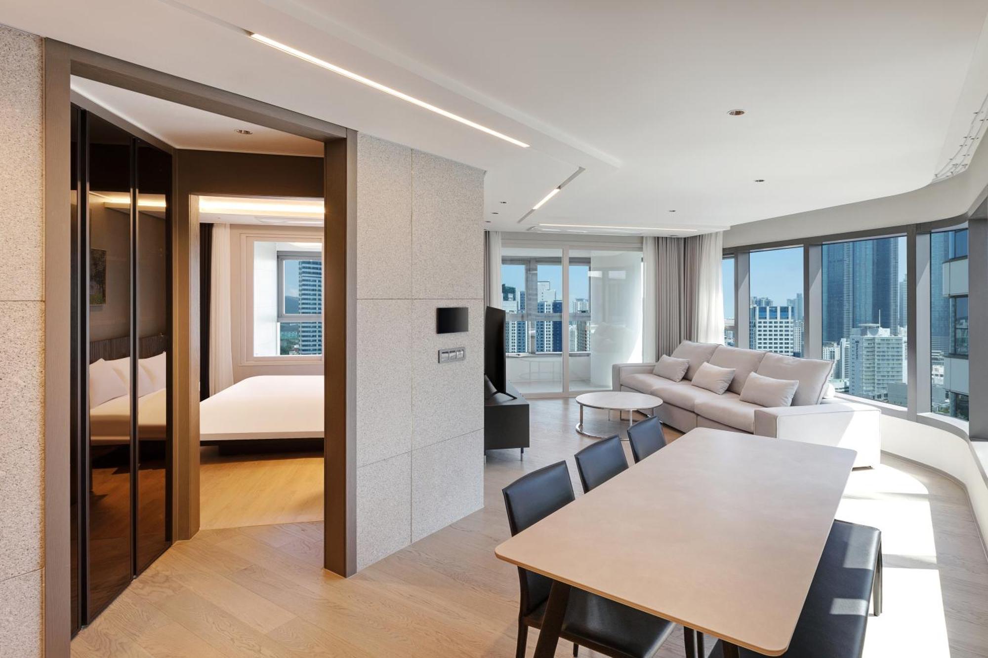 Newcz Haeundae Residence ปูซาน ภายนอก รูปภาพ